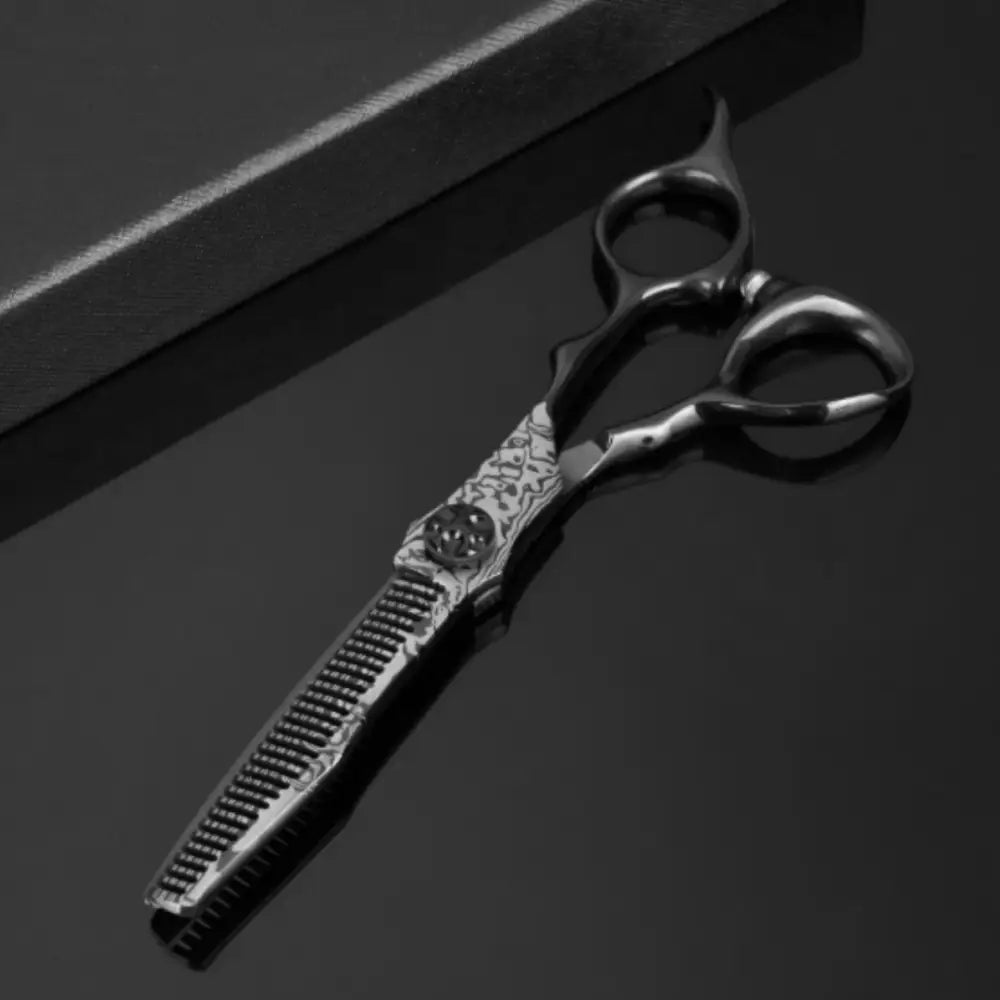 Ciseaux coiffure haut de gamme - A dents / 6 pouces