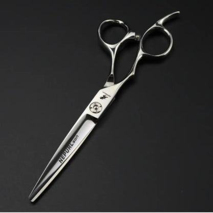 Ciseaux coiffure pour gaucher - Plat / 6 pouces