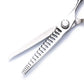 Ciseaux dégradé cheveux - Argenté / 6 pouces