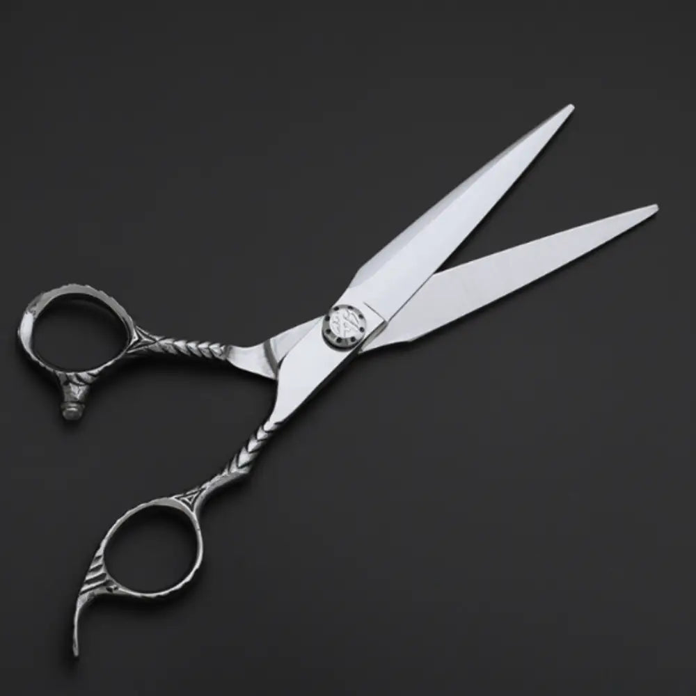 Ciseaux épaisseur cheveux - Plat / 7 pouces / Argenté