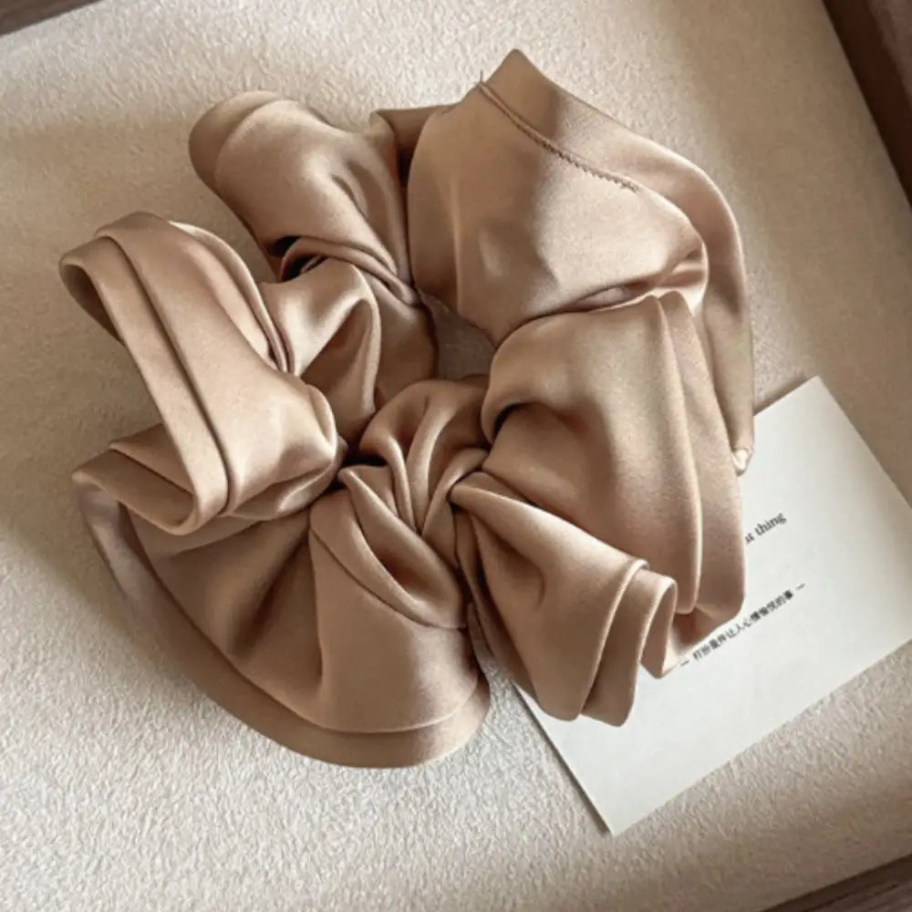 Elastique cheveux anti casse - Café