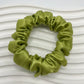Elastique cheveux soie - Vert