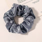 Elastique en satin - Bleu brouillard