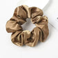 Elastique en satin - Brun clair