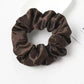 Elastique en satin - Marron foncé