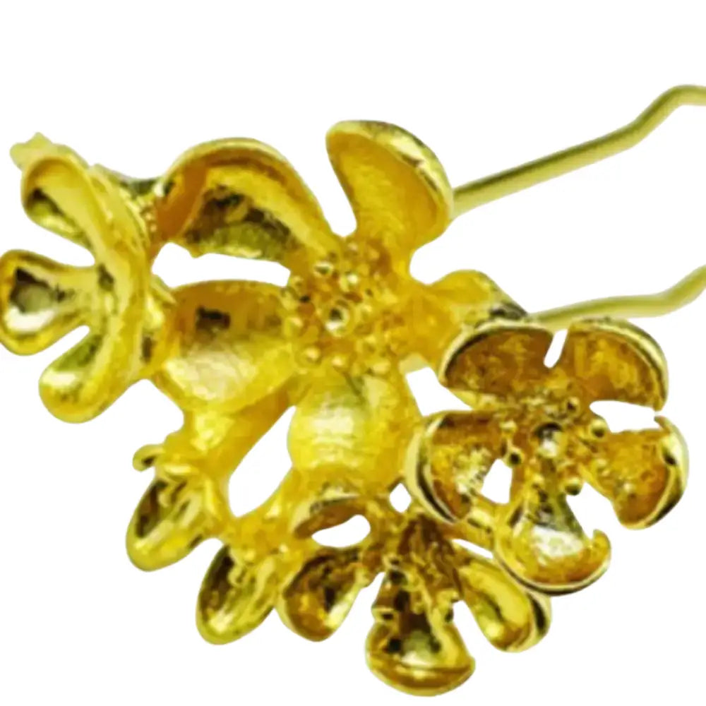 Epingle à cheveux dorée