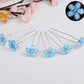 Epingle à cheveux mariage - Bleu ciel / 2cm - 6cm