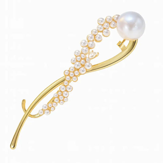 Epingle à cheveux perles - Petite perle fleur et grosse perle