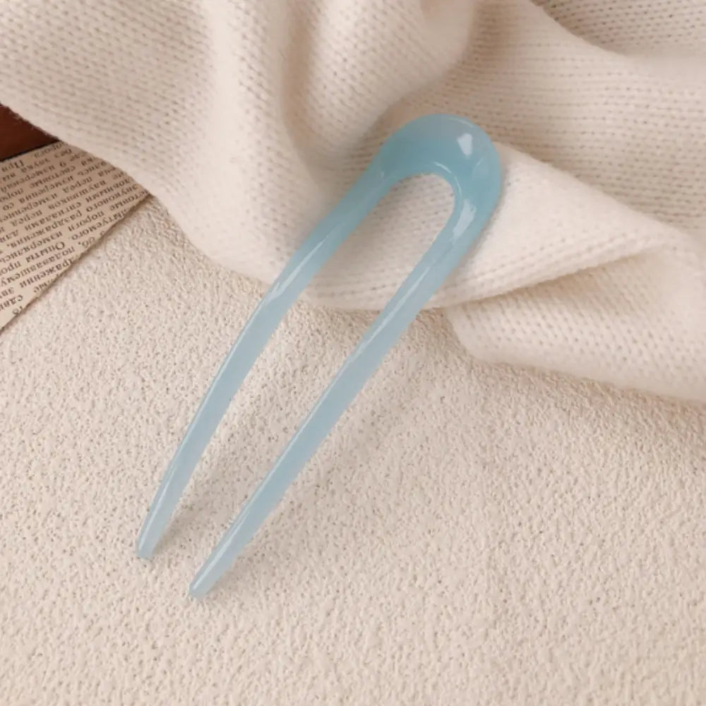 Epingle cheveux bleu - Bleu clair