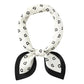 Foulard blanc