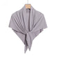 Foulard coton femme - Gris clair
