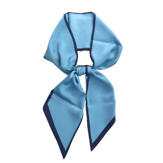 Foulard cravate femme - Bleu / 150 - 13.5 cm