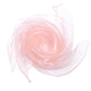 Foulard en mousseline - Rose pêche / 60 * 60 cm