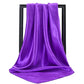 Foulard en soie femme - Violet / 90 - 90 cm