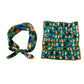 Foulard en soie luxe - Vert / 53 * 53 cm