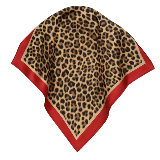 Foulard femme leopard