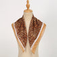 Foulard femme leopard - 65 * 65 cm / Kaki