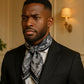 Foulard homme soie