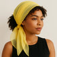 Foulard jaune - 65 * 65 cm