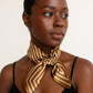 Foulard marron