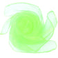 Foulard en mousseline - Vert fluorescent / 60 * 60 cm