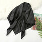 Foulard noir - 90 - 90 cm