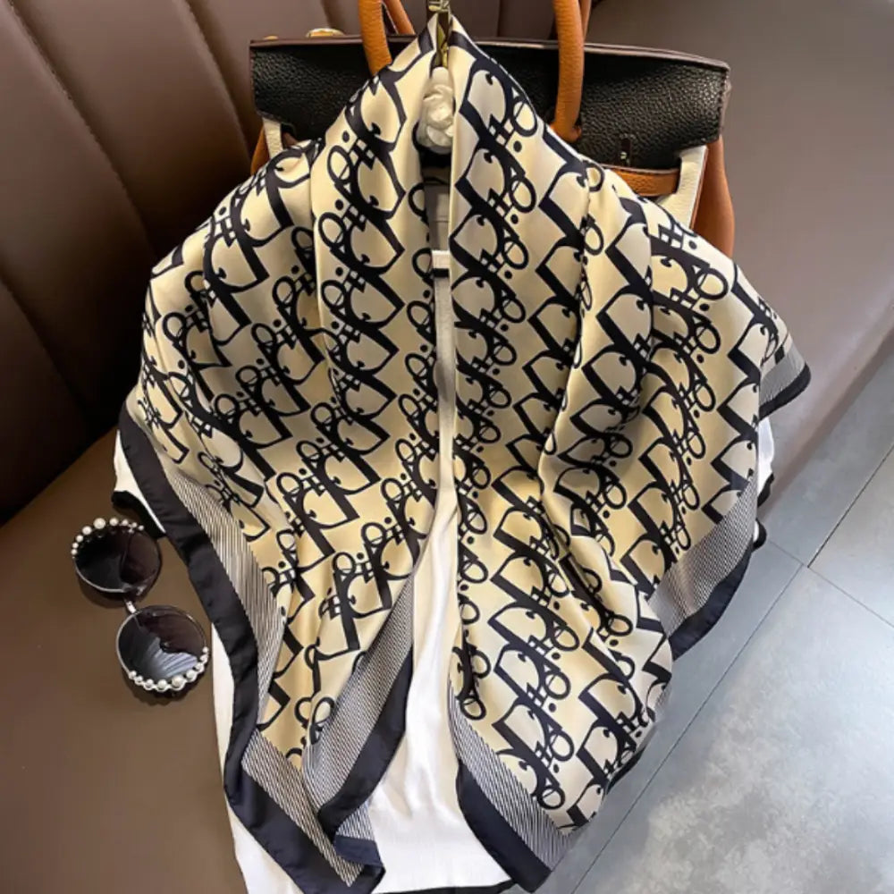 Foulard soie luxe