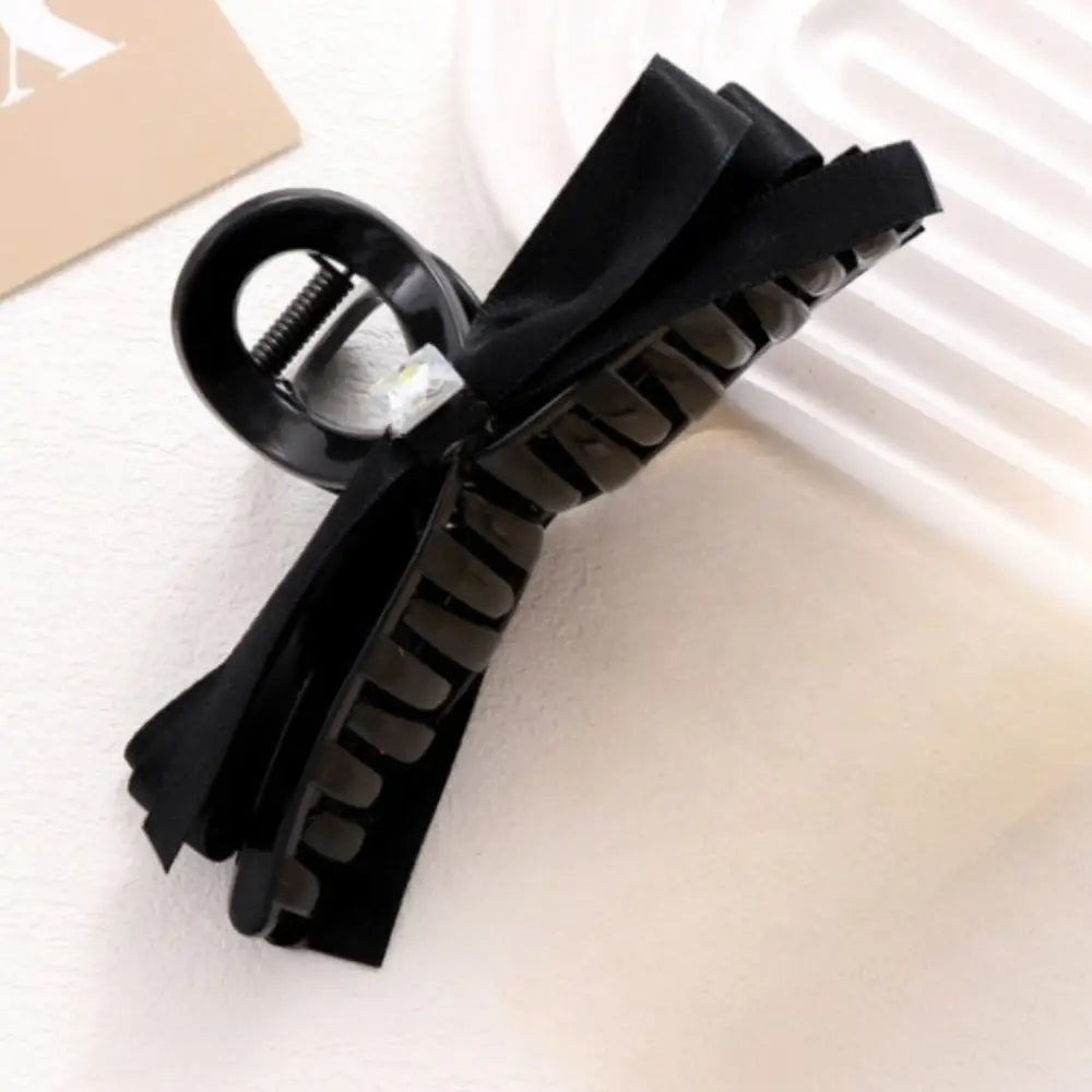 Grande barrette cheveux épais - Noir