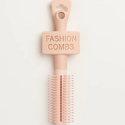 Peigne boucle - Avec dent autour / Rose / 20 cm