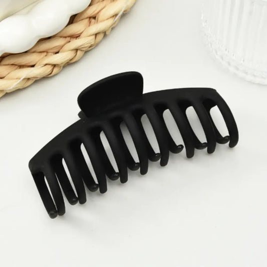 Pince cheveux epais - Ovale / Noir