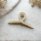 Pince cheveux perle - 11 CM