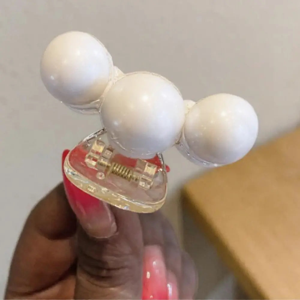Pince cheveux perle - 5 CM