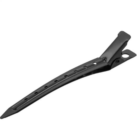 Pince cheveux plate - 9cm / Noir