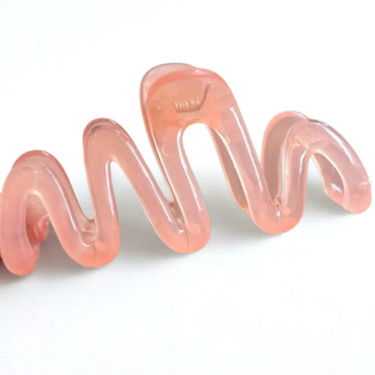 Pince cheveux rose - Rose clair / 11 CM