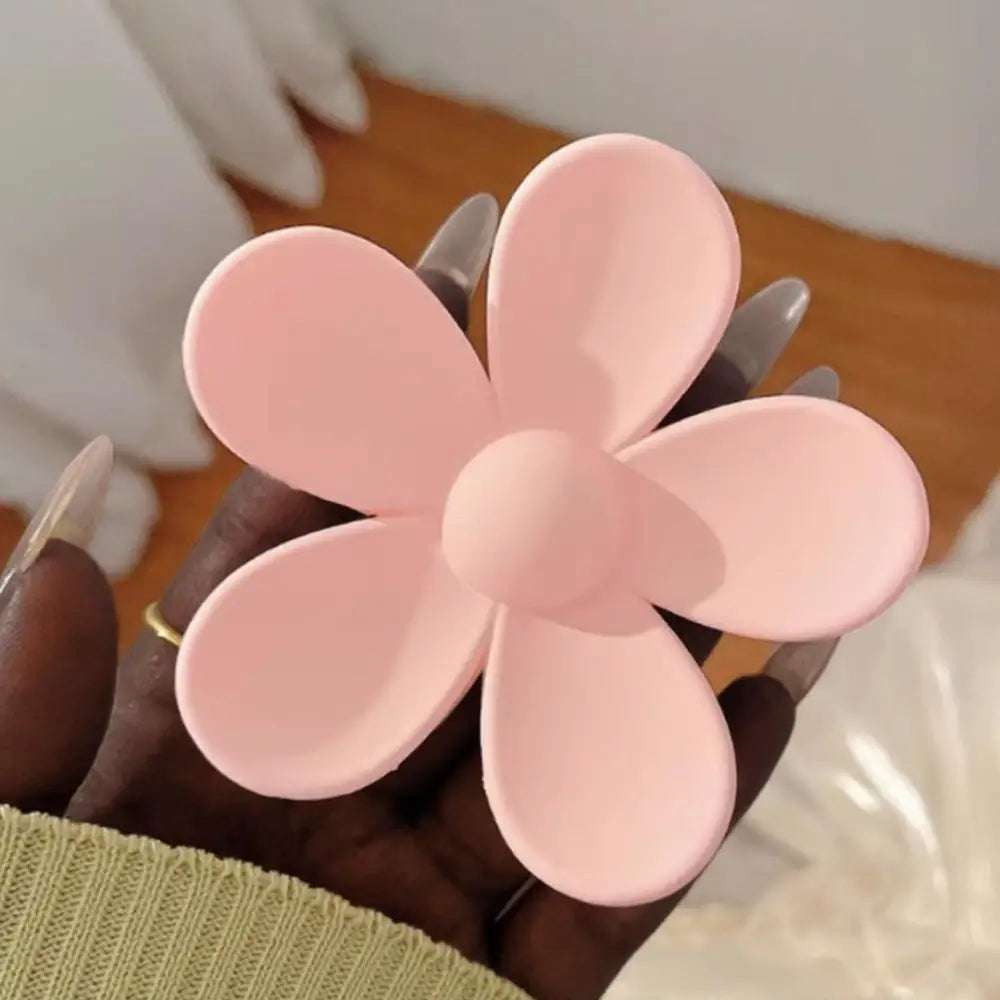 Pince cheveux rose - Rose clair / 7 CM