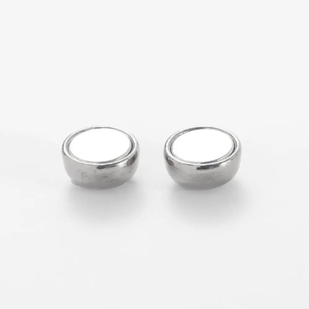 Pince pour foulard - Rond / Argenté