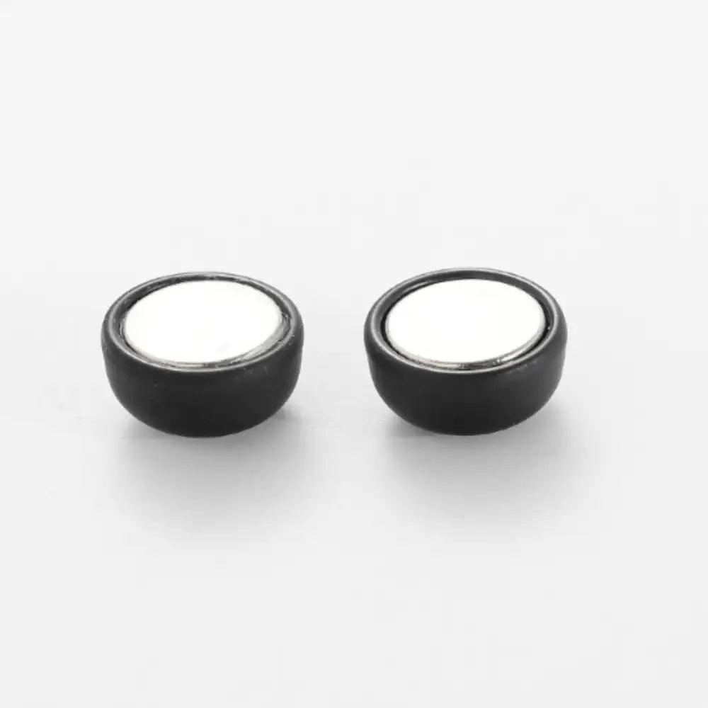 Pince pour foulard - Rond / Noir