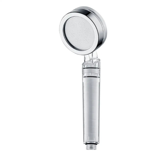 Pommeau de douche anti calcaire cheveux - Argenté