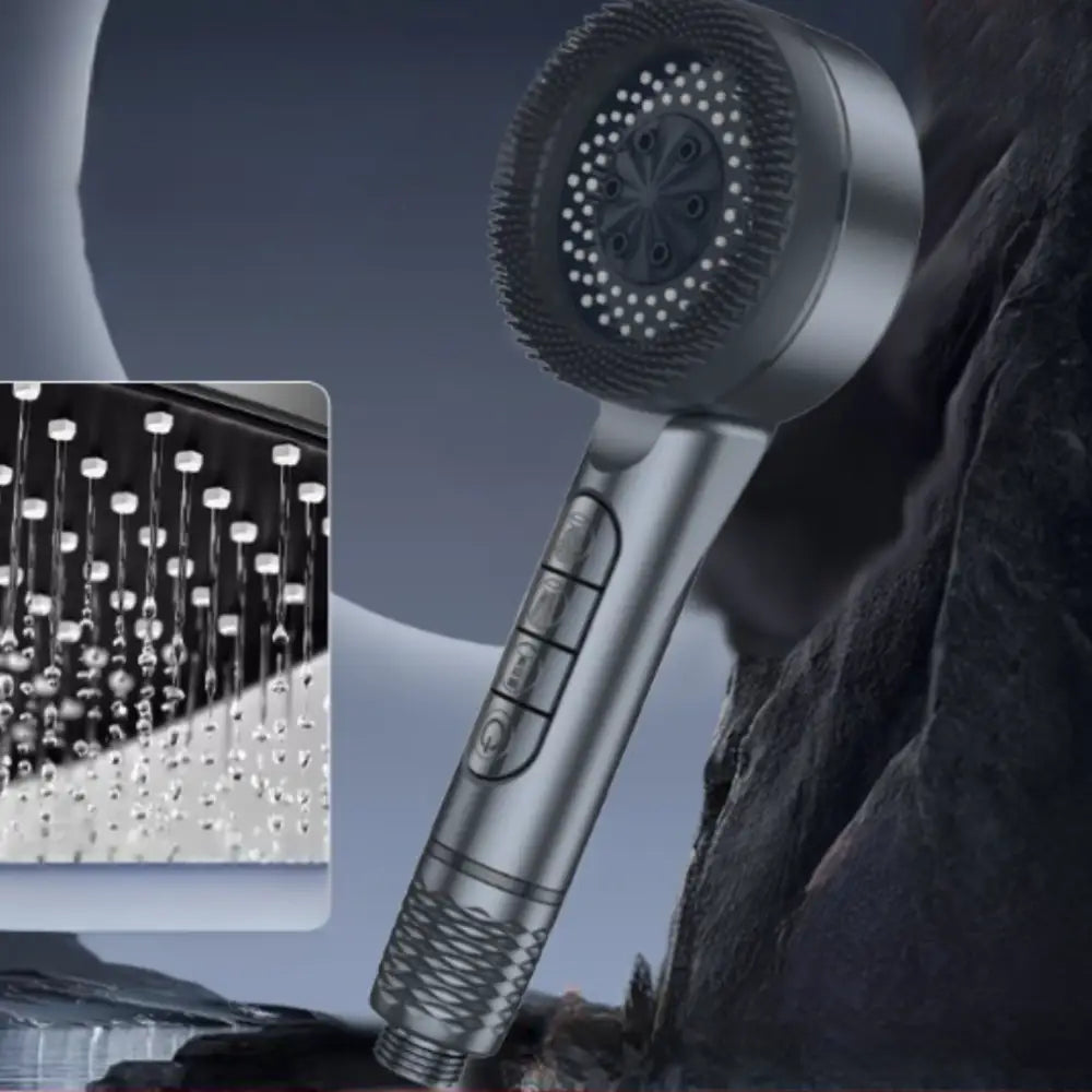 Pommeau douche filtrant cheveux