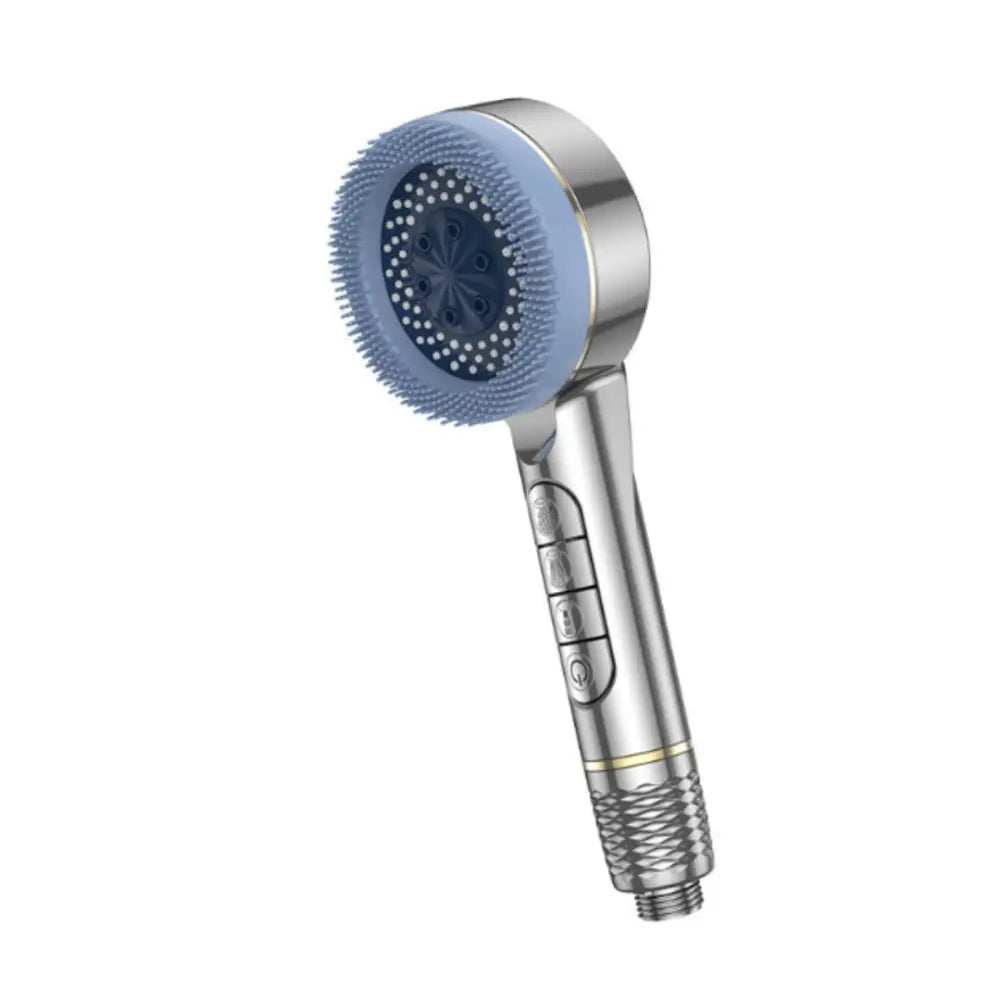 Pommeau douche filtrant cheveux - Argenté