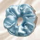 Scrunch cheveux bouclés - Bleu ciel