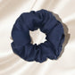 Scrunch cheveux bouclés - Bleu marine