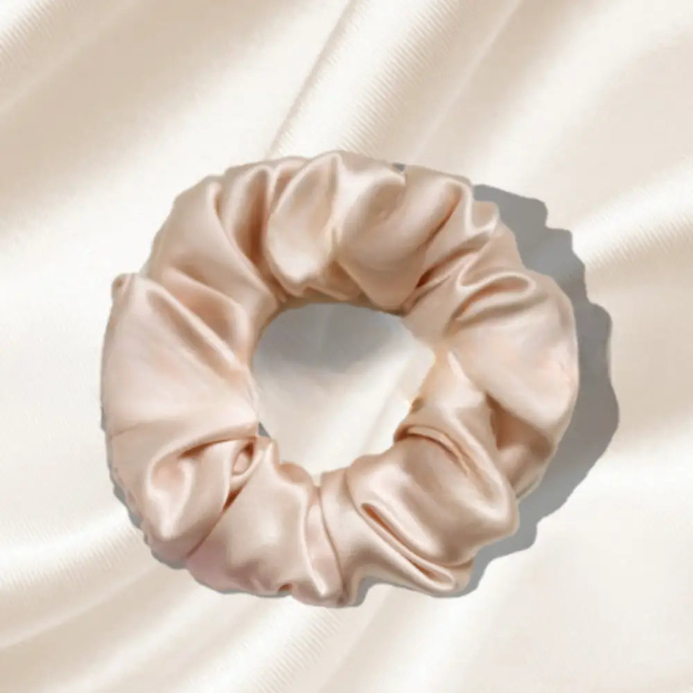 Scrunch cheveux bouclés - Champagne