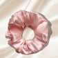 Scrunch cheveux bouclés - Rose