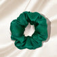 Scrunch cheveux bouclés - Vert foncé