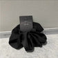 Scrunchies en soie - Noir