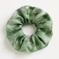 Scrunchies large - Vert étoilé / 12 cm