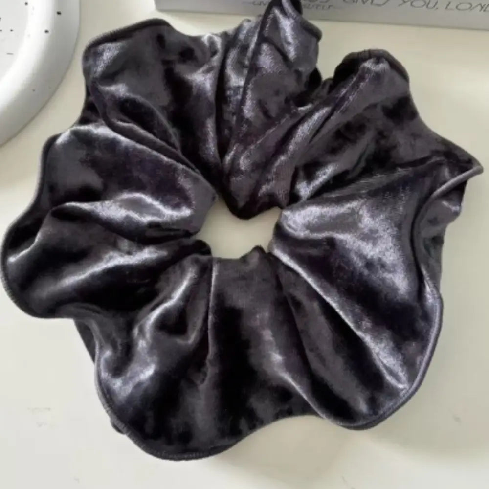 Scrunchies velours - Gris