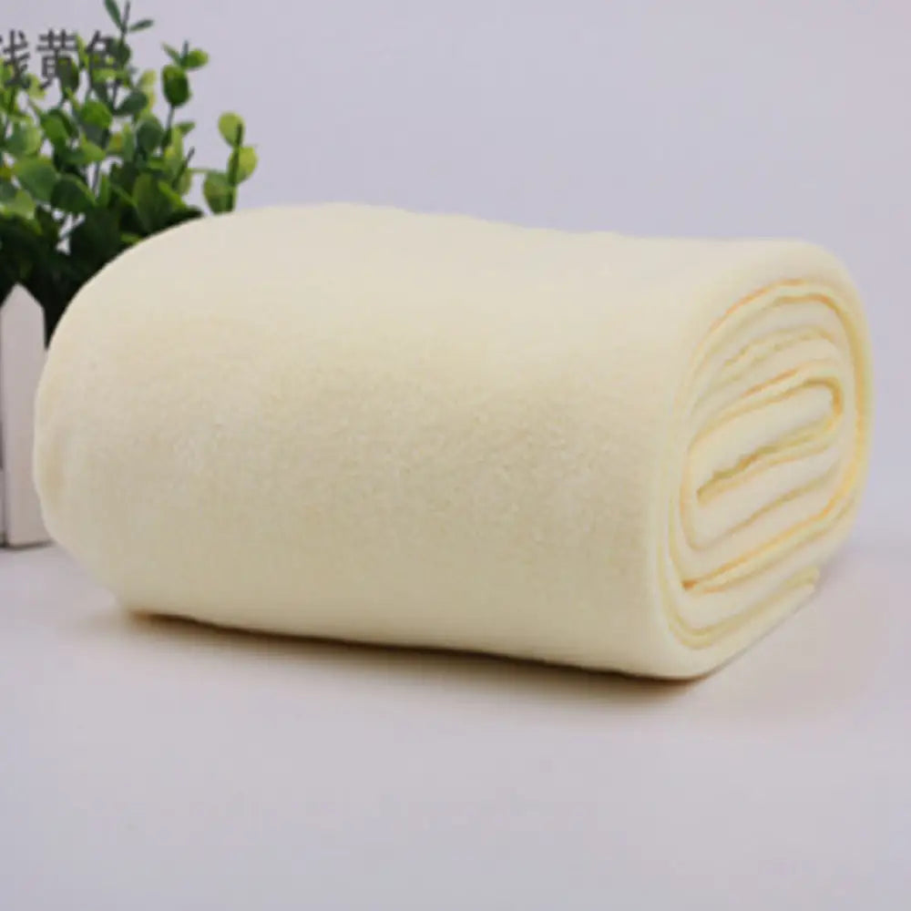 Serviette microfibre 150x200 - Jaune clair