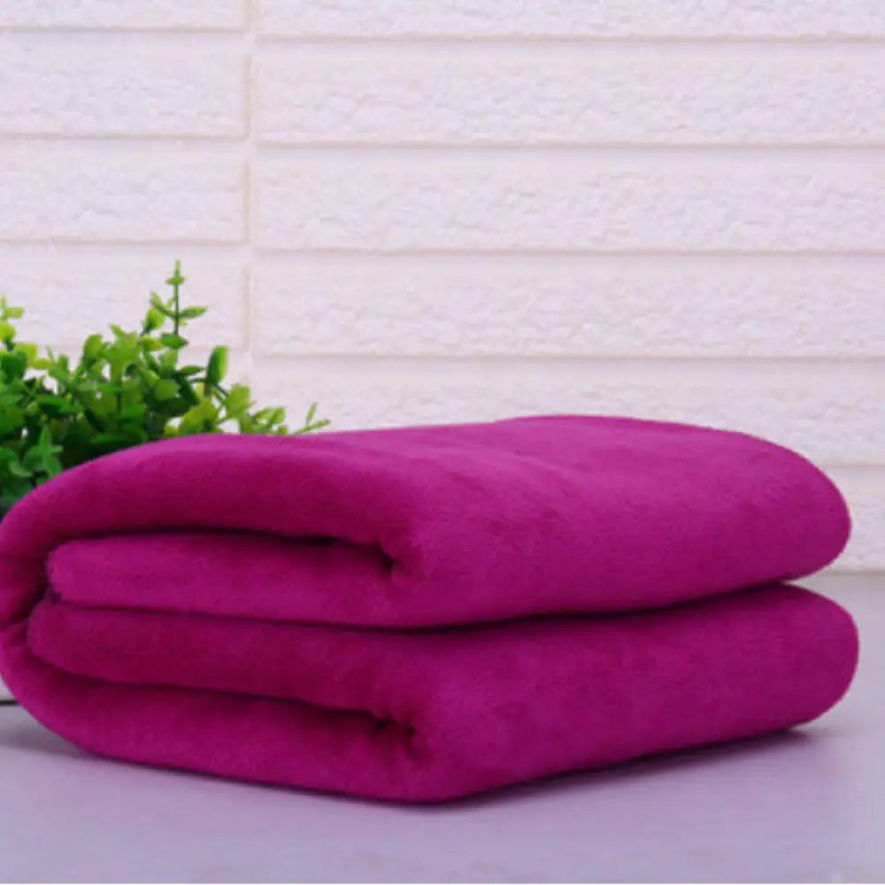 Serviette microfibre 150x200 - Magenta foncé